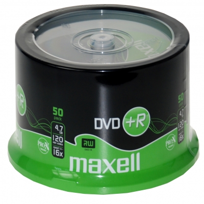 
Диски MAXELL DVD+R  50шт
