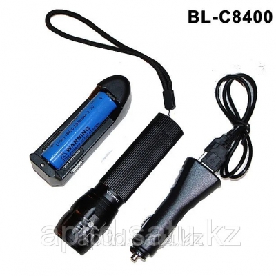 
Фонарик  Тавалга  светодиодный аккумуляторный. BL-C8400
