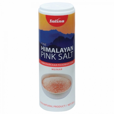 
Соль Гималайская нейодированная розовая, 250г
