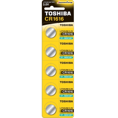 
Батарейки Toshiba CR1616
