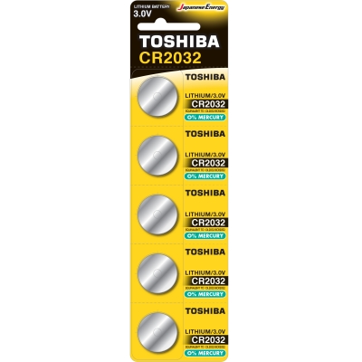 
Батарейки Toshiba CR2032
