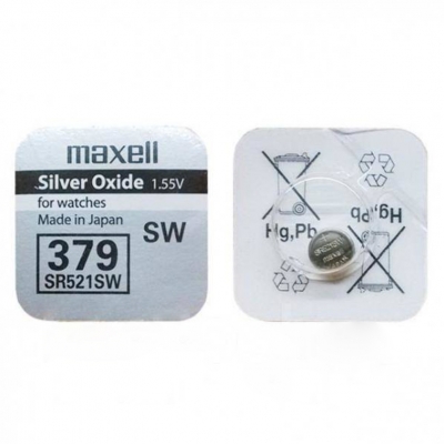 
Батарейка MAXELL SR521SW(379)
