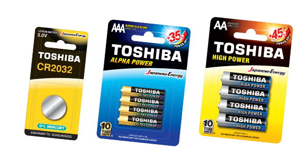 Батарейки Toshiba 
